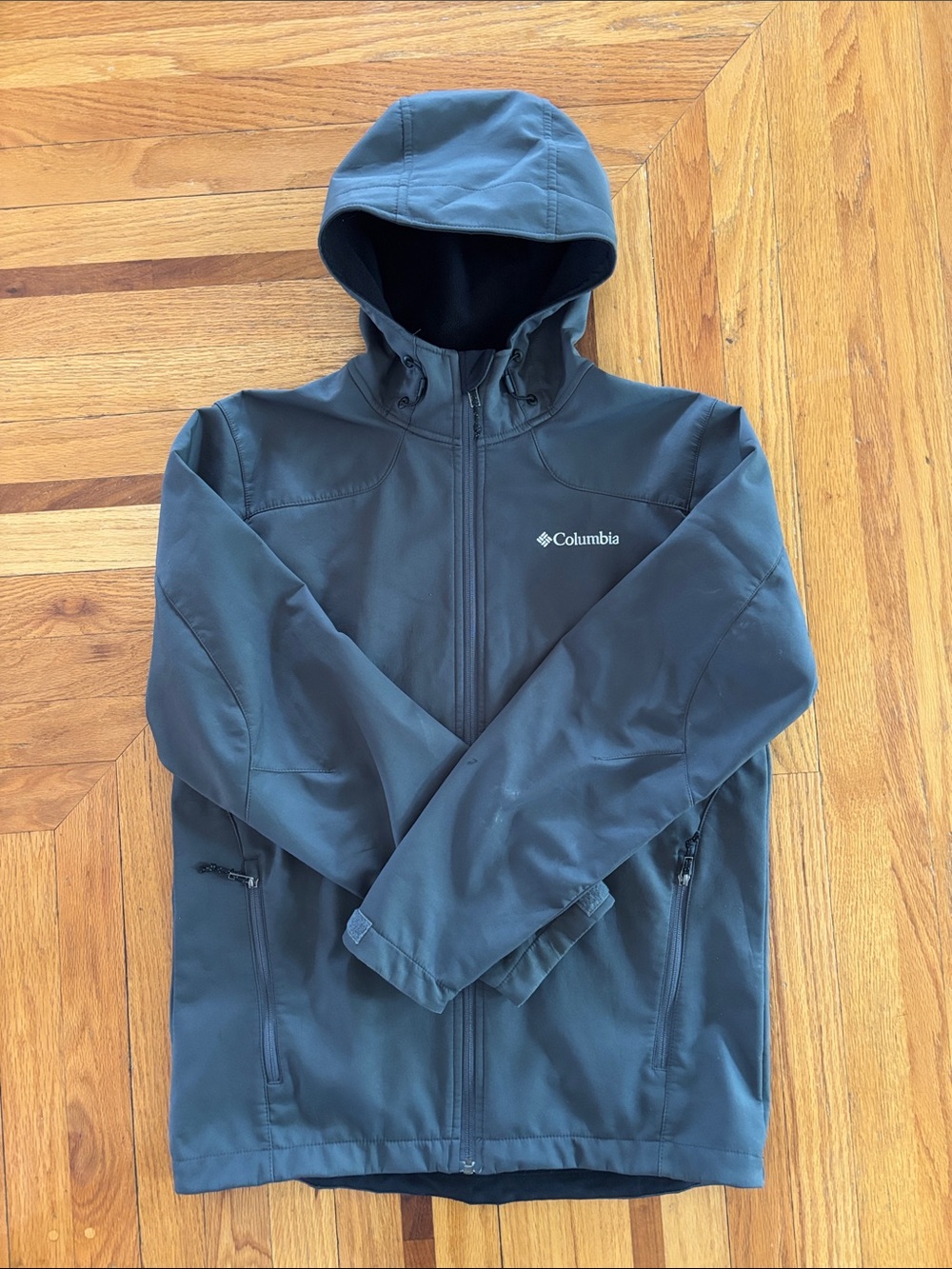 Columbia Men's Hooded Softshell Jacket - Gray